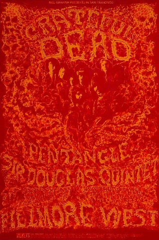TripsNTunes's tweet image. February 27-28, 1969 

#GratefulDead 
#Pentangle 
#SirDouglasQuintet 

Fillmore West 

Poster Art: 
#LeeConklin 
#HerbGreene