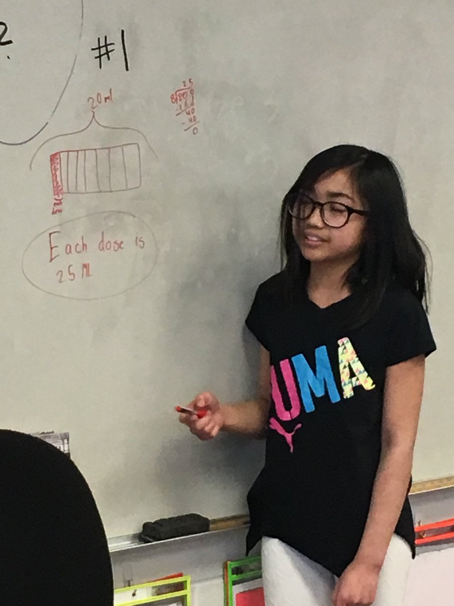 5thGrMaercker's tweet photo. Tape models help our math make sense!! #d60learns https://t.co/2ZpyC8qook
