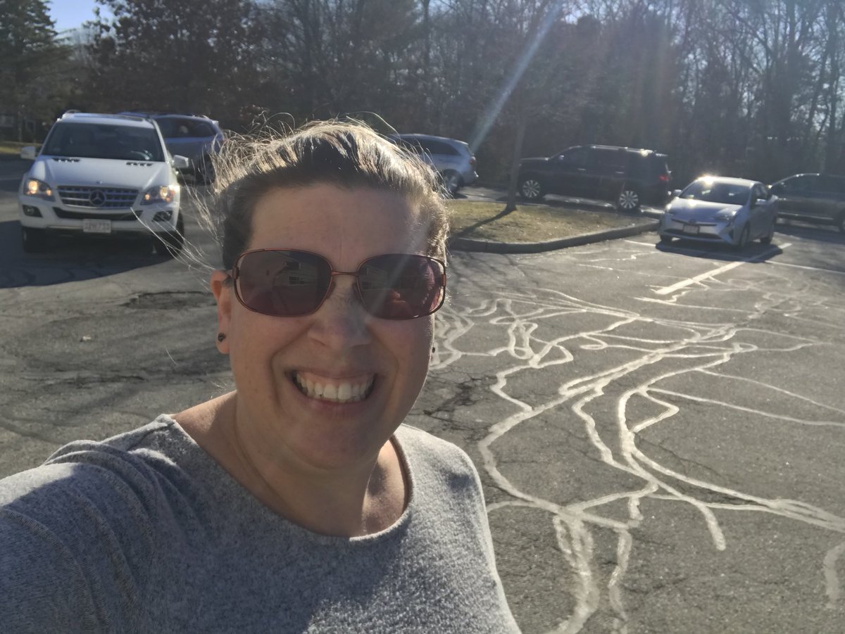 roundtheworld67's tweet photo. What’s up with car duty with no coat in February?!?! https://t.co/h2ur0LapWh