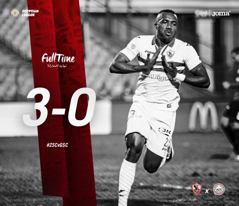 ZSCOfficial's tweet photo. نهاية المباراة! 😎

3⃣ نقاط! ✅
الفوز رقم 6⃣ علي التوالي!✅
⚽️⚽️⚽️ ثلاثة أهداف! ✅
🥅 شباك نظيفة! ✅

#الزمالك_الجيش 3-0 https://t.co/i8H7FEOddm