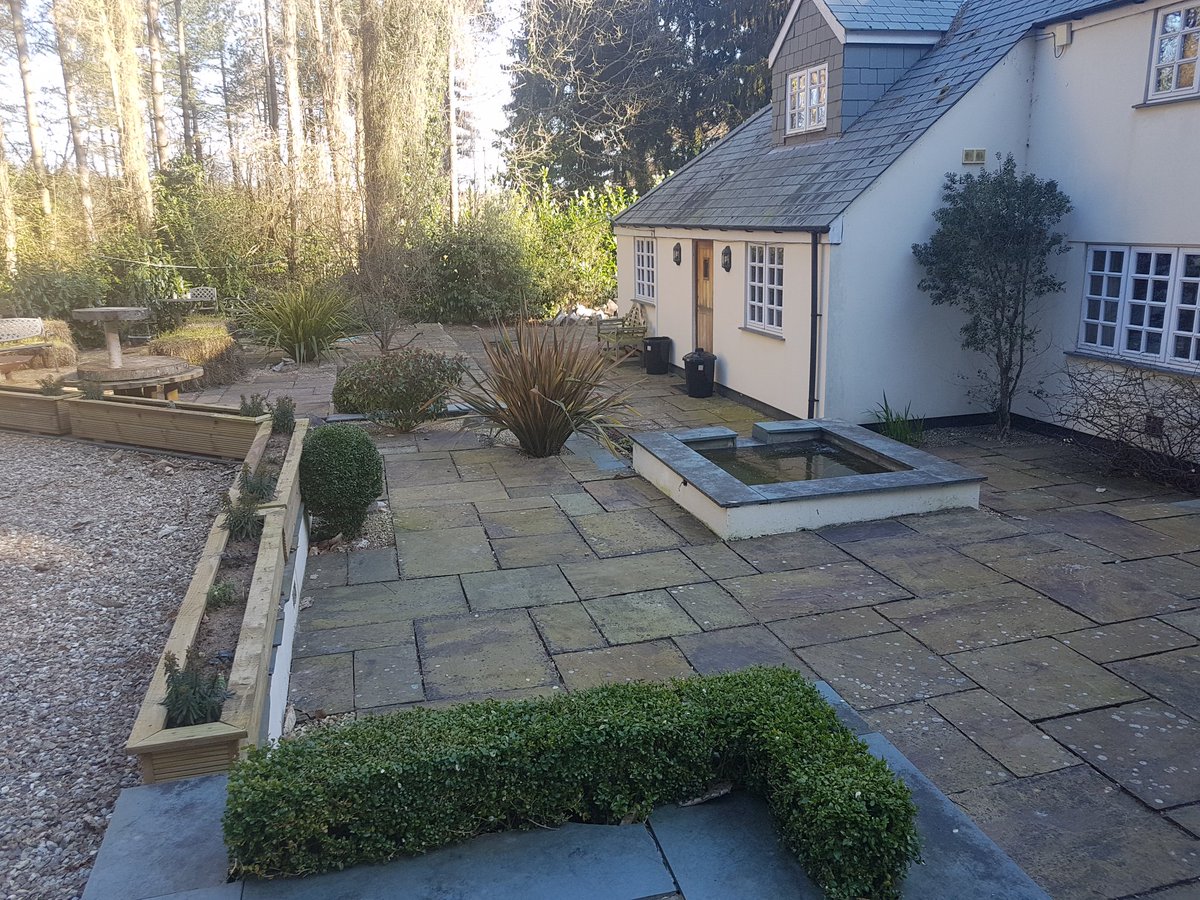 Clear_Reach's tweet image. Been to arrange #pressurewash #patioclean for customer.
 Due to the amount to moss/ lichen and black spot, we did 2 test areas for the customer one with #pressurewashing and the other with #softwashing,