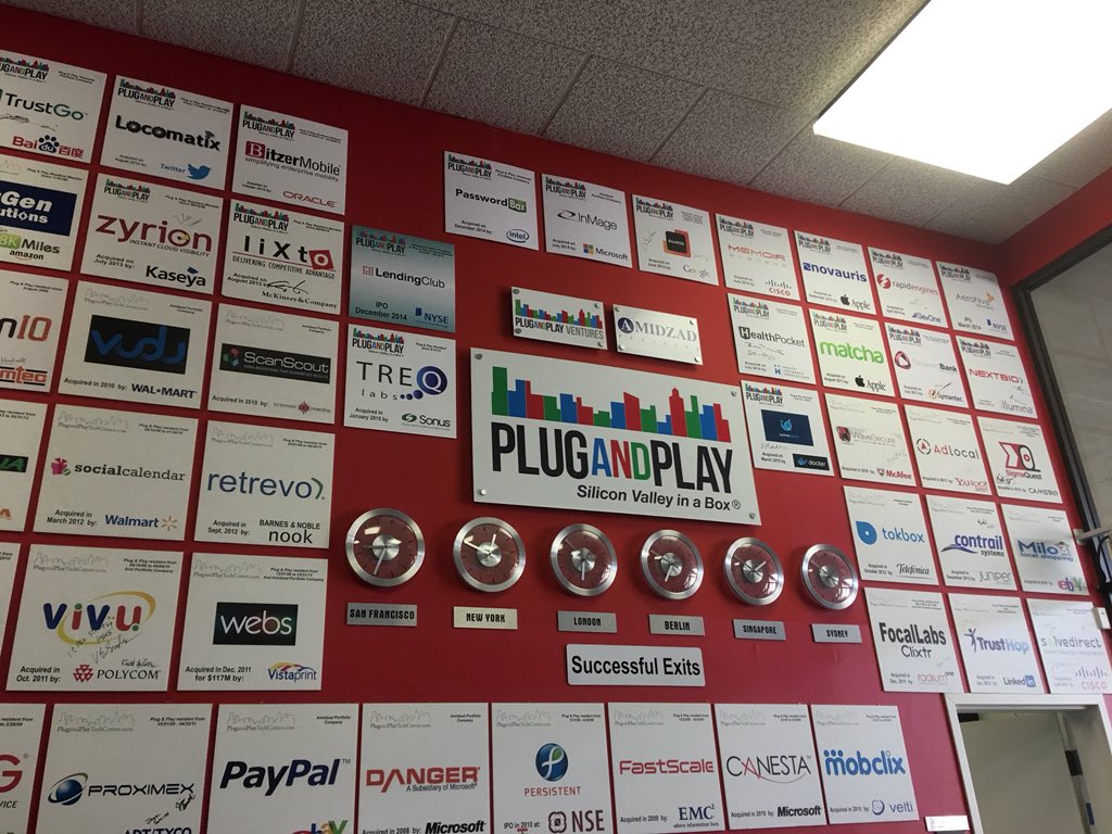 Day 2 in #SiliconValley : discovering <a href="/PlugandPlayTC/">Plug and Play Tech Center</a> ecosystem !

Inspiring meeting this morning with #GuillaumeDelatour from <a href="/BlueFoxIO/">BlueFox</a> and #NaeemZafar from <a href="/mytelesense/">TeleSense</a>