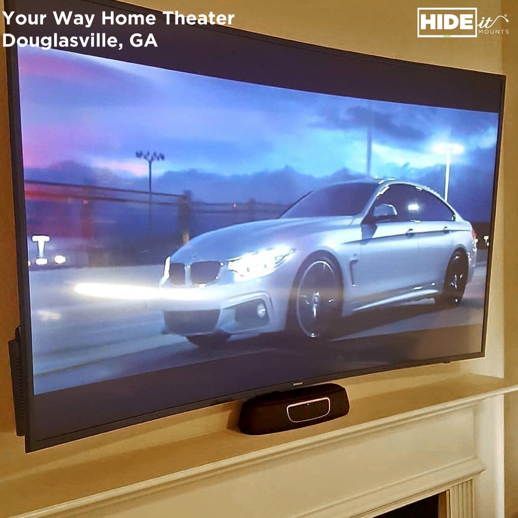 HIDEitMounts's tweet photo. Your Way Home Theater working out of Douglasville, GA knows that HIDEit is THE WAY to do a clean professional installation. Keep of the great work #TeamHIDEit! https://t.co/zM05TKRvjd