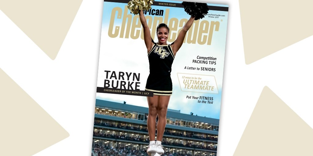 cheerleadermag's tweet photo. Download the Winter Issue today! So many tips and tricks in this issue you definitely DO NOT want to miss! https://t.co/9V7iuw1Itp https://t.co/9mDGGKFT26