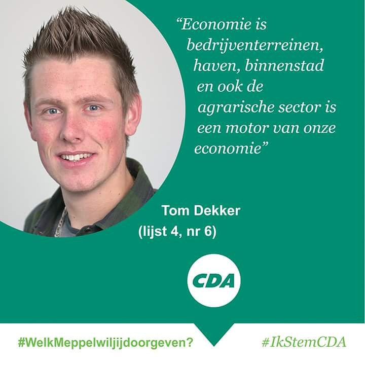 #gemeenteraadsverkiezingen2018 #jongere #kandidaat #plek6 #gemeenteMeppel #Nijeveen #agrariër #trots