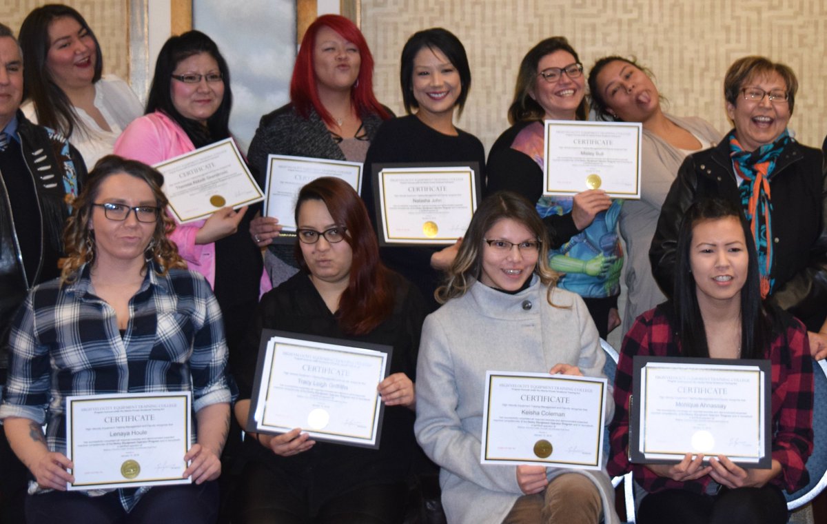 HVETtraining's tweet photo. Congratulations to our girls from Oteenow and Tribal Chiefs who graduated with flying colors ! https://t.co/7dCcEsB4Td