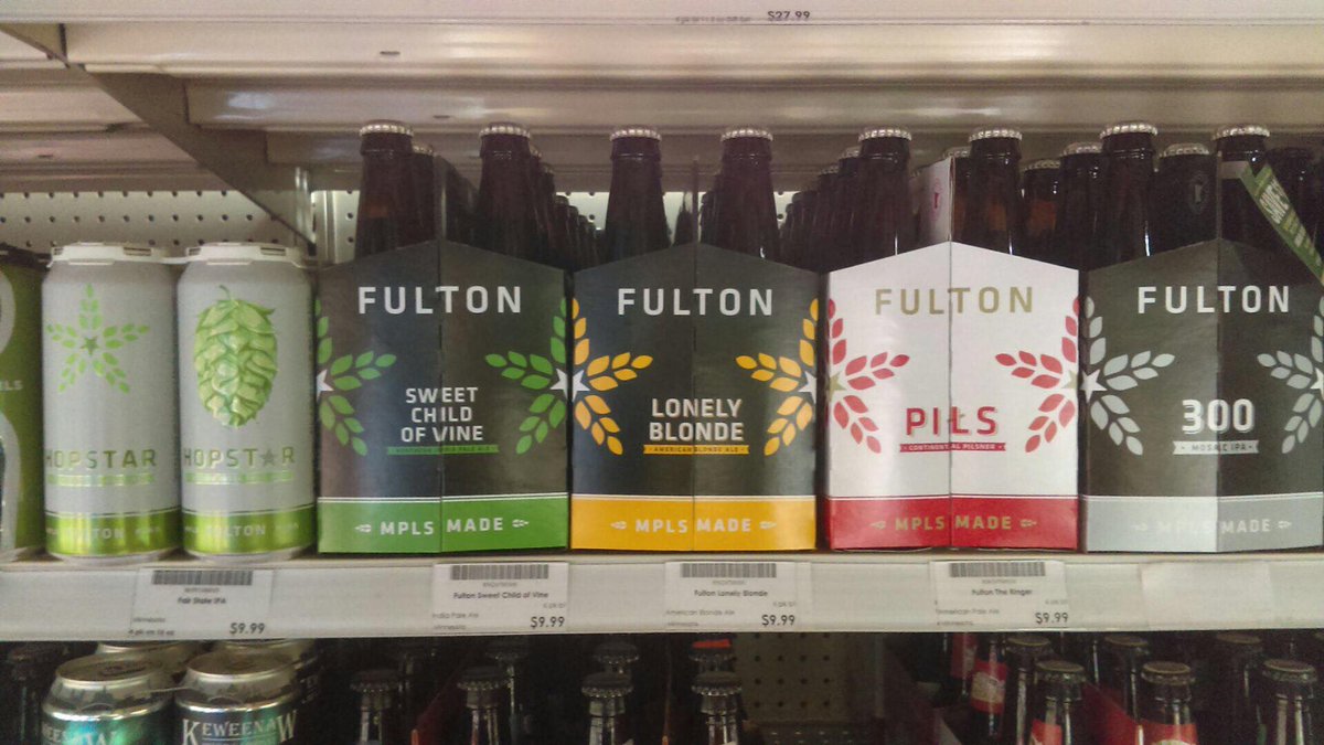 LiquorWestside's tweet photo. #CraftBeerOfTheWeek @fultonbeer was founded in 2009 in Minneapolis. Since then they have built a second #brewery and expanded distribution into 9 states. If you haven't tried them yet, where have you been?? Either way, stop into your local Westside and show them your support! https://t.co/61f1i7jAQZ