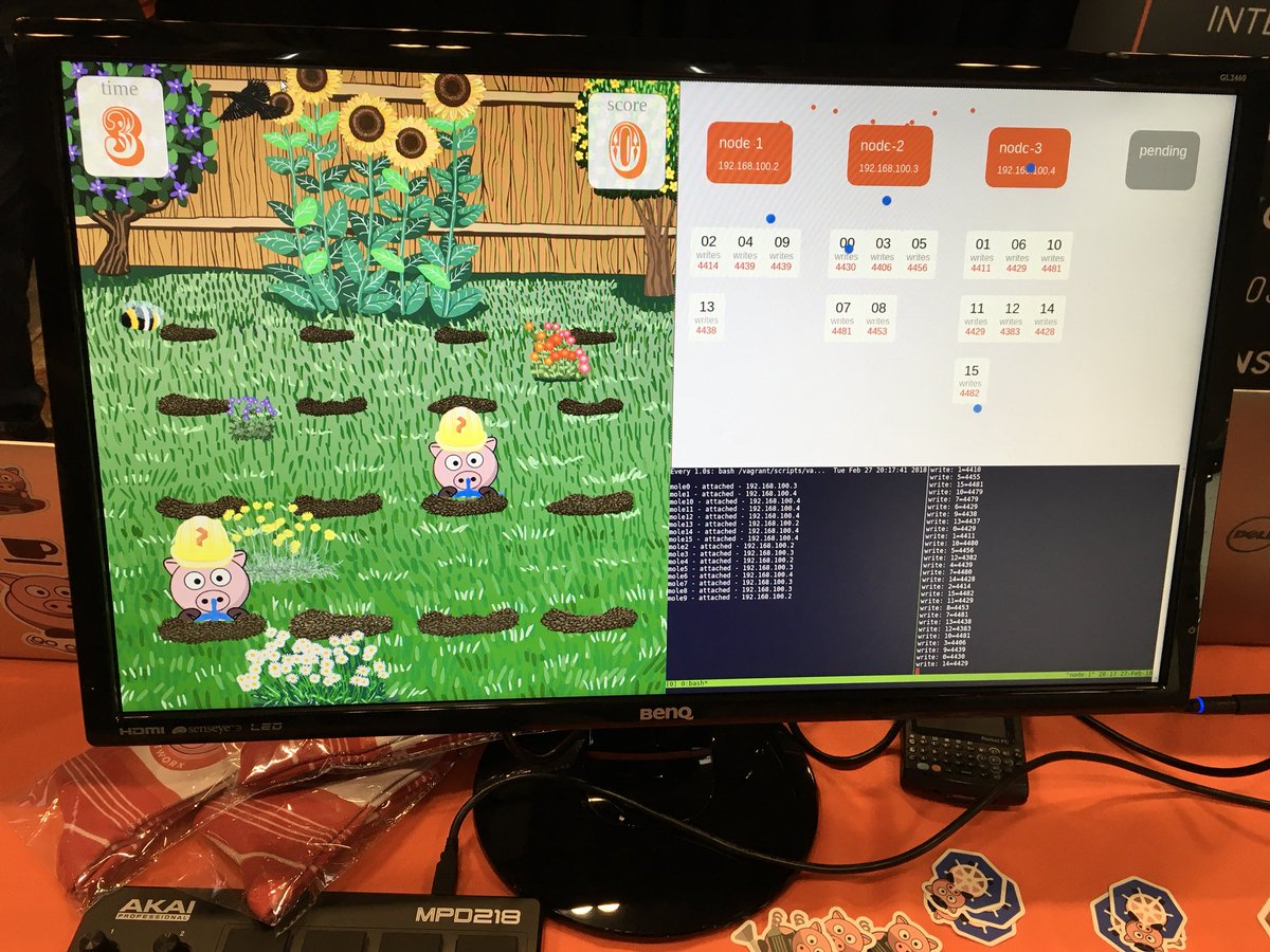 At #ContainerWorld? C’mon by booth #315 and check out our fun demo on cloud native storage for containerized applications.