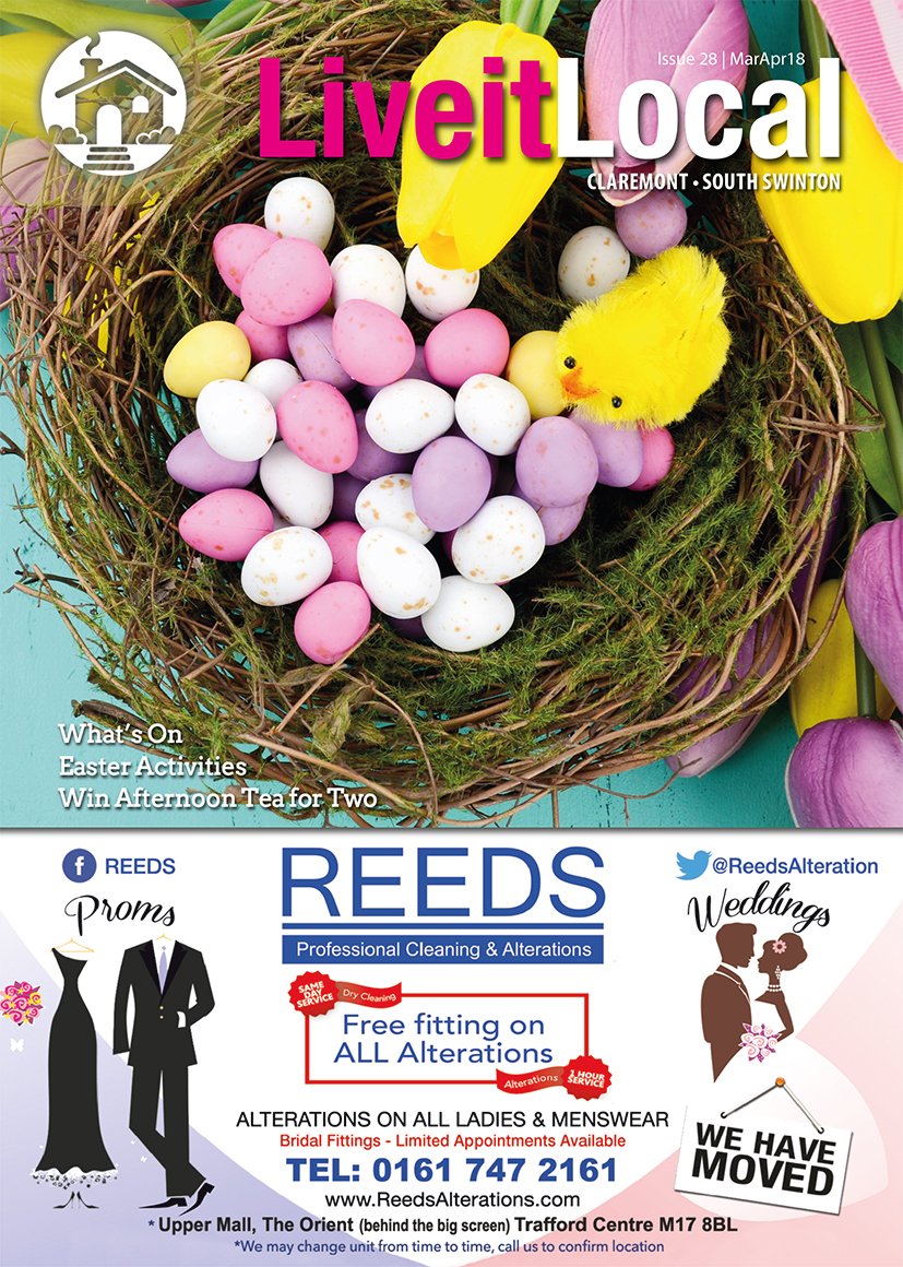 liveitlocal1's tweet photo. New issue out soon! MarApr Live it Local will be online by tomorrow night at https://t.co/A0kOcJJUTa and distributed to 5k houses next w/c 5th March. #Salford #community #localbusiness @ReedsAlteration @angelmediauk https://t.co/lPxZvnd2ZY