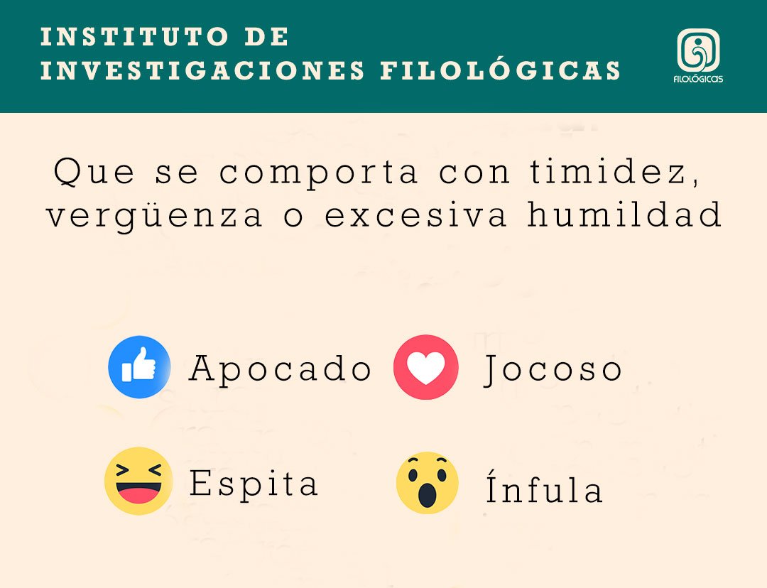IIFL_UNAM's tweet photo. #RetoIIFL
Una de estas palabras corresponde a la definición proporcionada. 
Sin usar el diccionario ¿puedes acertar cuál es? https://t.co/r0xpiwTNIe