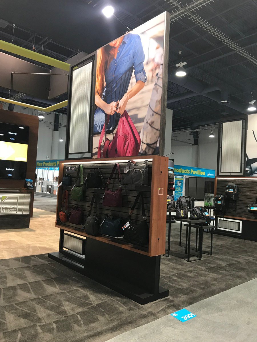 LCIBrands's tweet photo. Stop by @TravelGoodsShow Booth #3001 where you'll be wowed by our latest travel products - including our new convertible anti-theft Secura® Destinations collection and sustainably sourced BeWell™ comfort collection. See and feel the difference by stopping by Booth #3001! https://t.co/u1jSPrjFkx