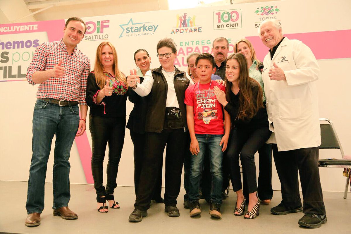 DIFCoah's tweet photo. En #Saltillo @MarcelaGorgon acompañó al alcalde @manolojim a la entrega de aparatos auditivos colocados a mil personas gracias al apoyo de las fundaciones @starkeycares y #Apoyaré asociaciones e iniciativa privada que participaron para donar el regalo de la audición https://t.co/H8uRKoNHNb