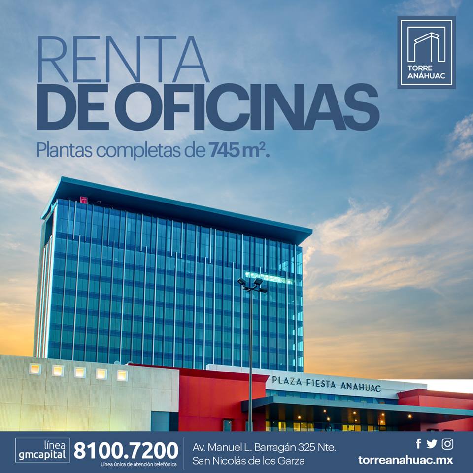 Torre Anáhuac on Twitter "Tu lugar de trabajo Tan Cerca de Ti. Conoce