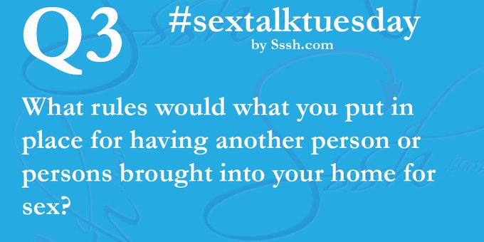 Guidelines for "playtime"! #sextalktuesday https://t.co/3y6ODLq7Ct<a href="/tag/sextalktuesday"class="tags">#sextalktuesday</a>