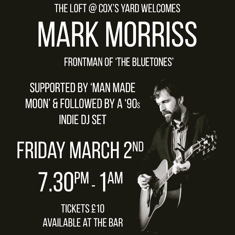 We still have some tickets left! #livemusic, a nice WARM venue, and a fully stocked #bar! What more could you want from a Friday night 😉 @manmademoonband #beer #music #live #friday