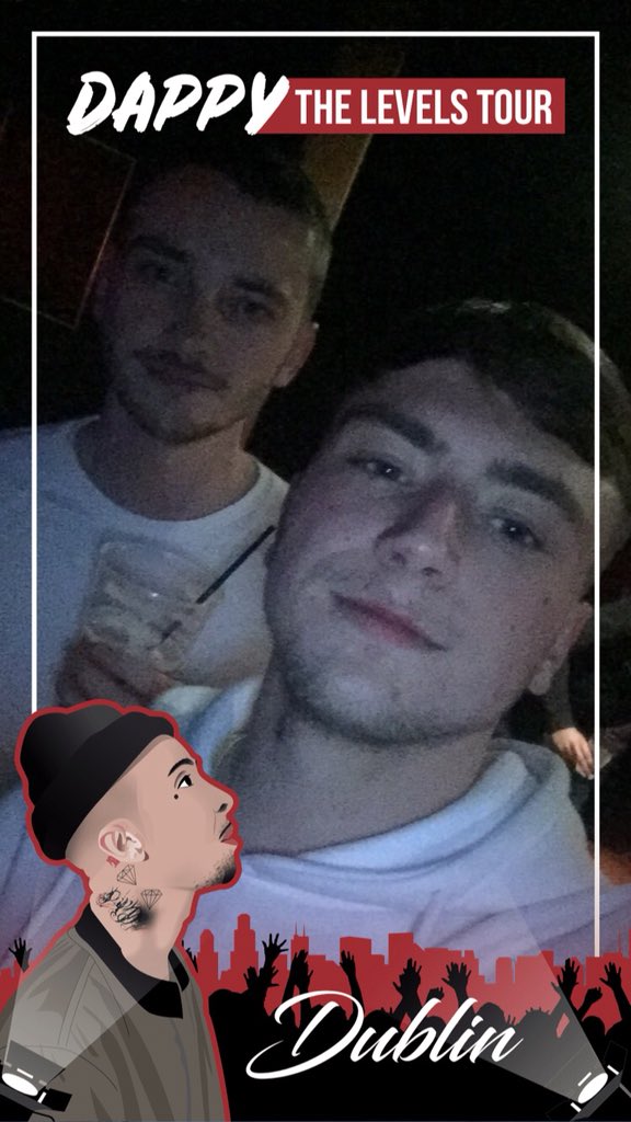 GrahamCam94's tweet photo. @TheDappy we’re ready for you in Dublin so excited #TheLevelsTour https://t.co/OJ6wjoth5N
