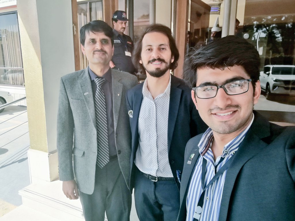 isalardogar's tweet photo. Dr. Bashir Ahmad (PI @hi_aware #Pakistan) is with Young Parlimentarian @MMUzairK (Chairperson Standing Committee of #ClimateChange) on the closing ceremony of 4th #CCAPS18. Thank you for your wonderful words Mr. MNA. @pid_gov @icimod @leadpakistan @teriin #PARC https://t.co/k9cbl0RIRK
