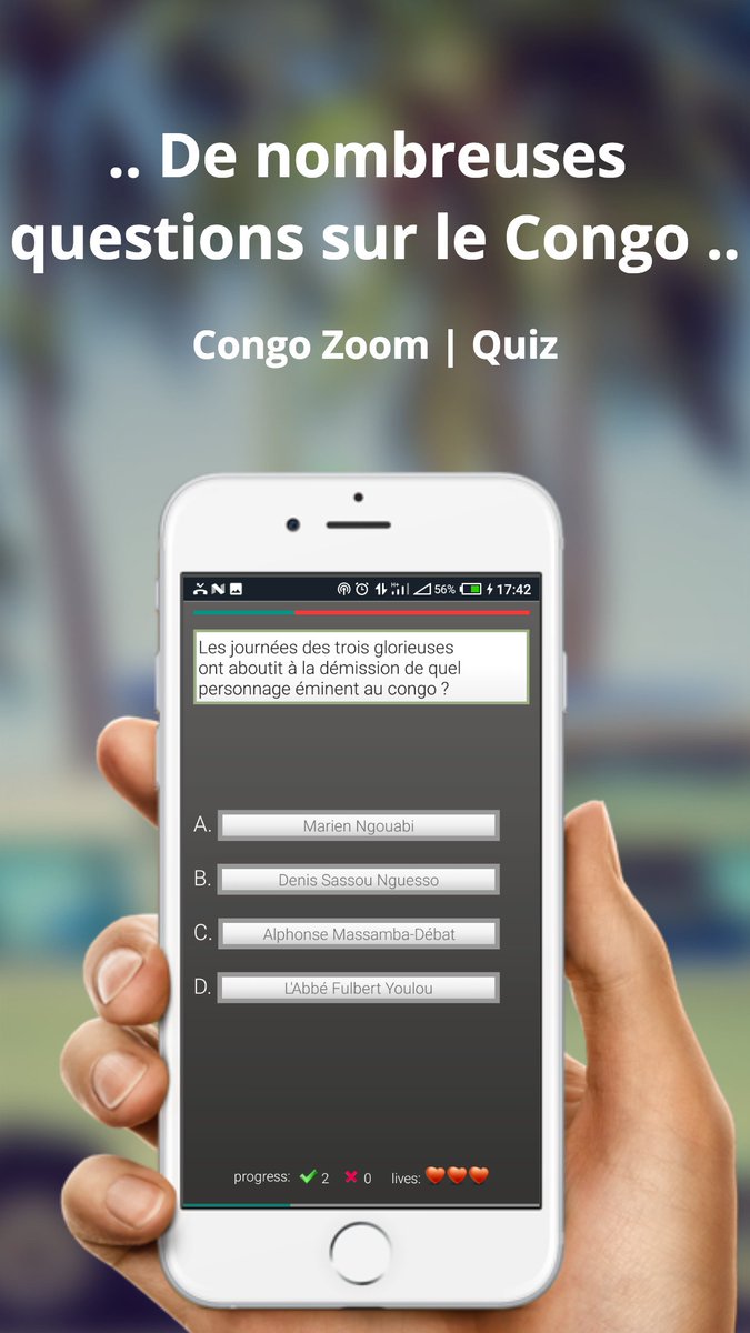 steve111MV's tweet photo. #App #CongoZoom (#Fr|#En) -> #Actualité #News #Debats #Tourisme #Histoire #Quiz...

#Made in #Congo | @ADIAC_LDB @voxcongo @Restraweboffic1...avec #Amour pr le #Monde
#ChezMoiAuCongo #Youth @FRANCE24 @RFIAfrique @jeune_afrique @PostesTelecomcg @TourismeGouvCg @AFRICA24TV #Team242 https://t.co/uP1cpZoBrM