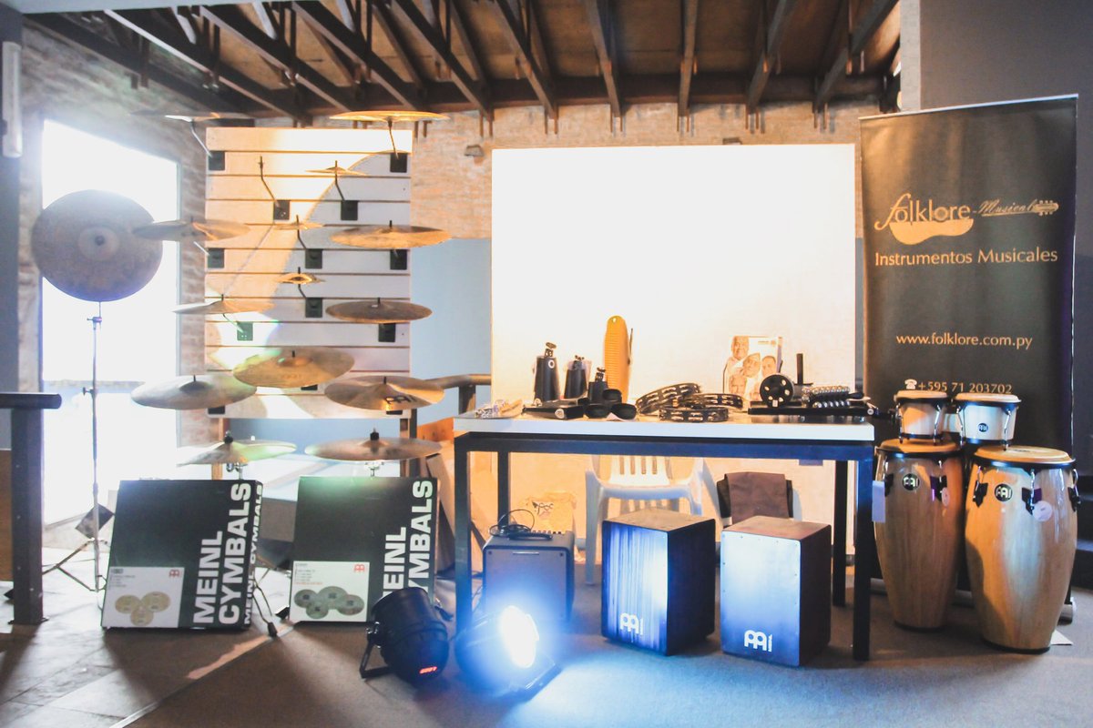 planeamusica's tweet photo. Recuerden pasar por el stand de @FolkMusicalPy con productos de @meinlpercussion y @TakamineGuitars https://t.co/AA6nRWstXV