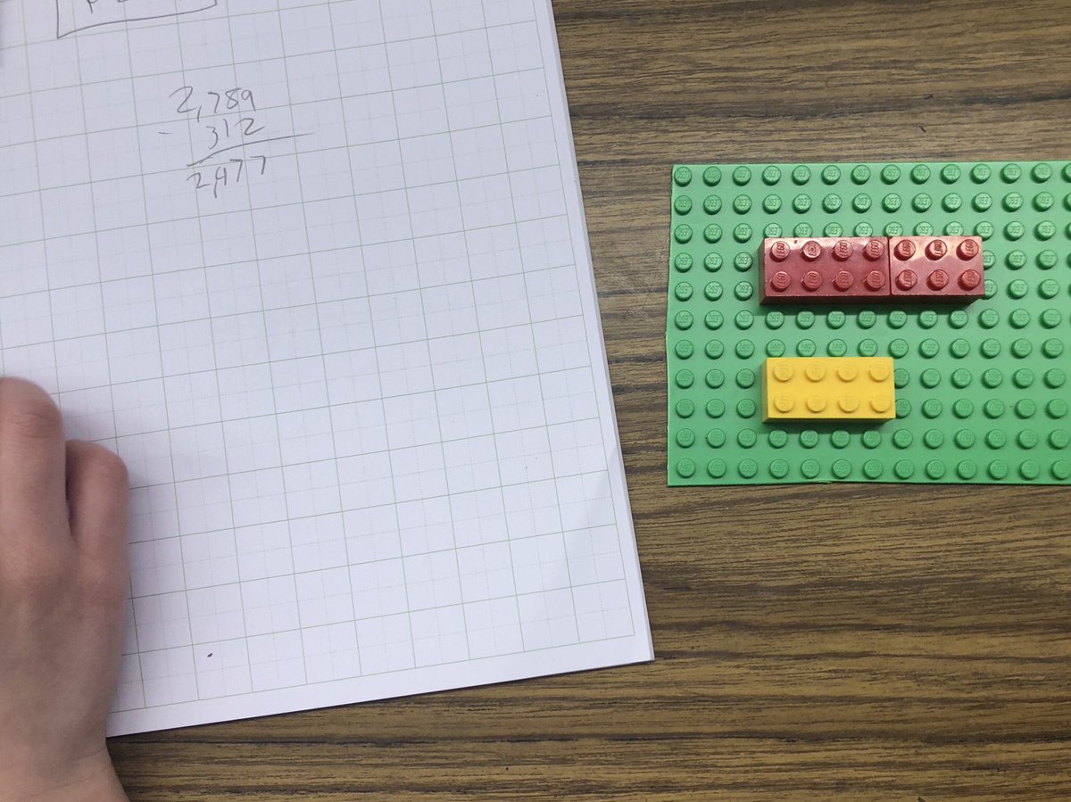 ladams_9's tweet photo. Who knew Legos were perfect for making bar models π€·π»ββοΈππ» @LEGO_Group #Legosforlearning https://t.co/dJ5k0cSzcV