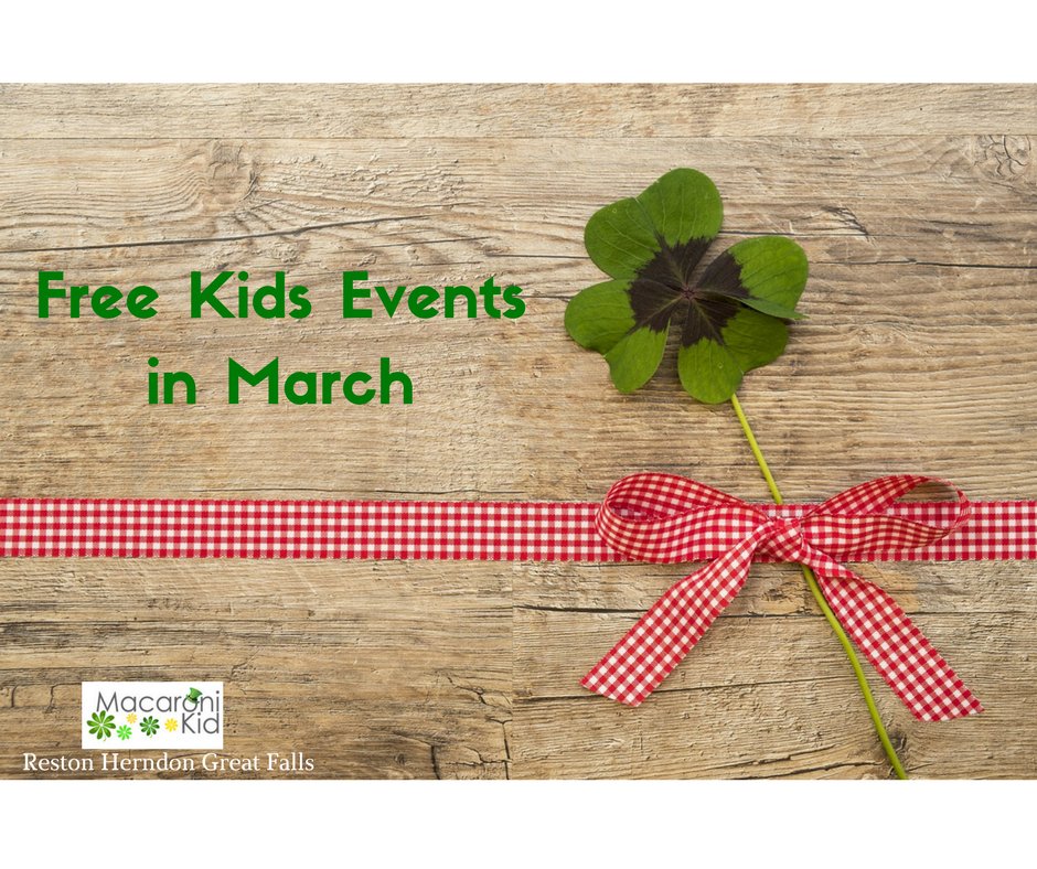 MacKidReston's tweet photo. Fun and free events coming up in March for kids in #Reston and #Herndon!
https://t.co/eBn42x17cv https://t.co/zFYQvbN6w6