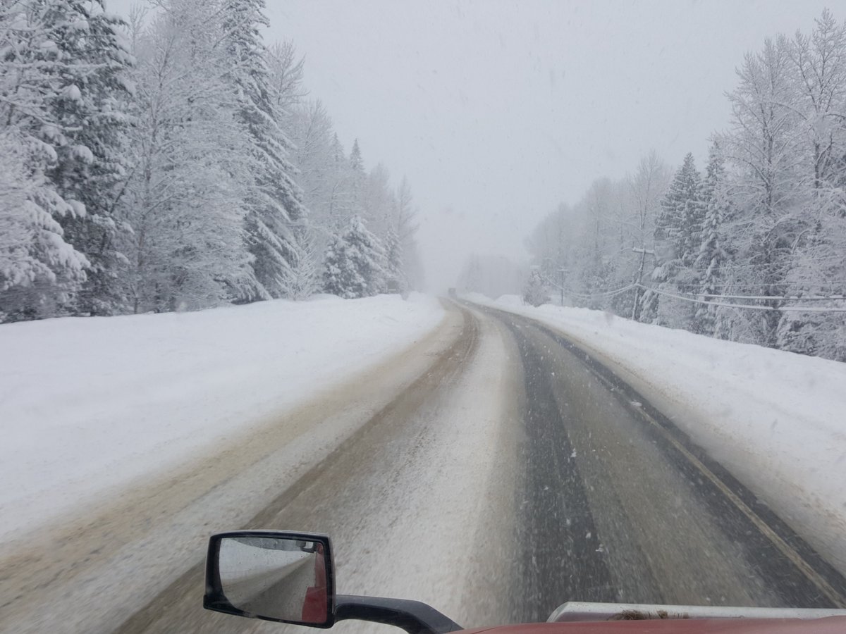 RT <a href="/LaoneHuman/">One Human</a>: Well hit snow again, this was Rogers Pass east of #Revelstoke  BC not long ago.