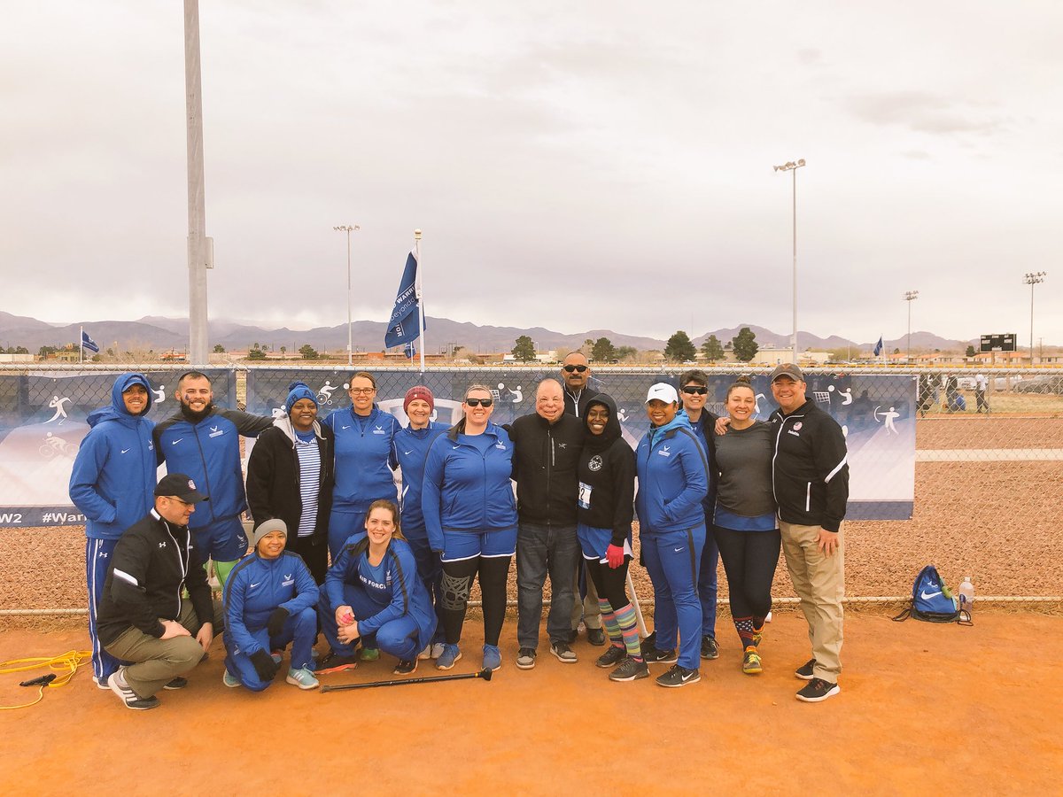 lifeatdeloitte's tweet photo. We started our day at the field competition. @DeloitteGov volunteers assisted with scoring and spent time with the #AFTrials athletes! #DeloitteSupports https://t.co/DNk0pQGJIL