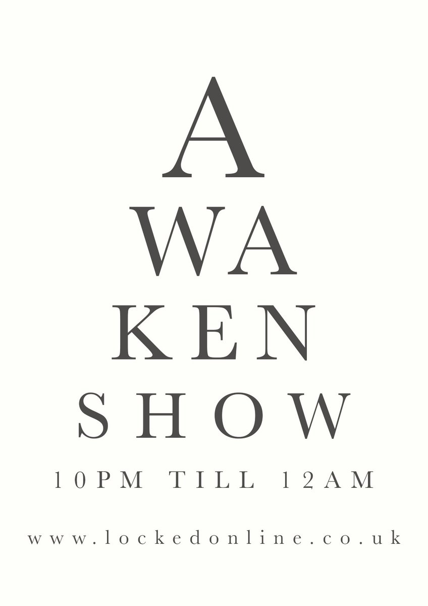 officialnatalli's tweet photo. One hour to go 
THE AWAKEN SHOW on Locked Online Radio - tonight bringing you the best in the Underground House scene... tune in from 10pm GMT till 12AM GMT https://t.co/7zqvSgn4TD 
#radioshow #awakenshow #lockedonline #saywhat #london 
or via #tunein app https://t.co/gmCWTk1aLD https://t.co/tuG08VOdnB