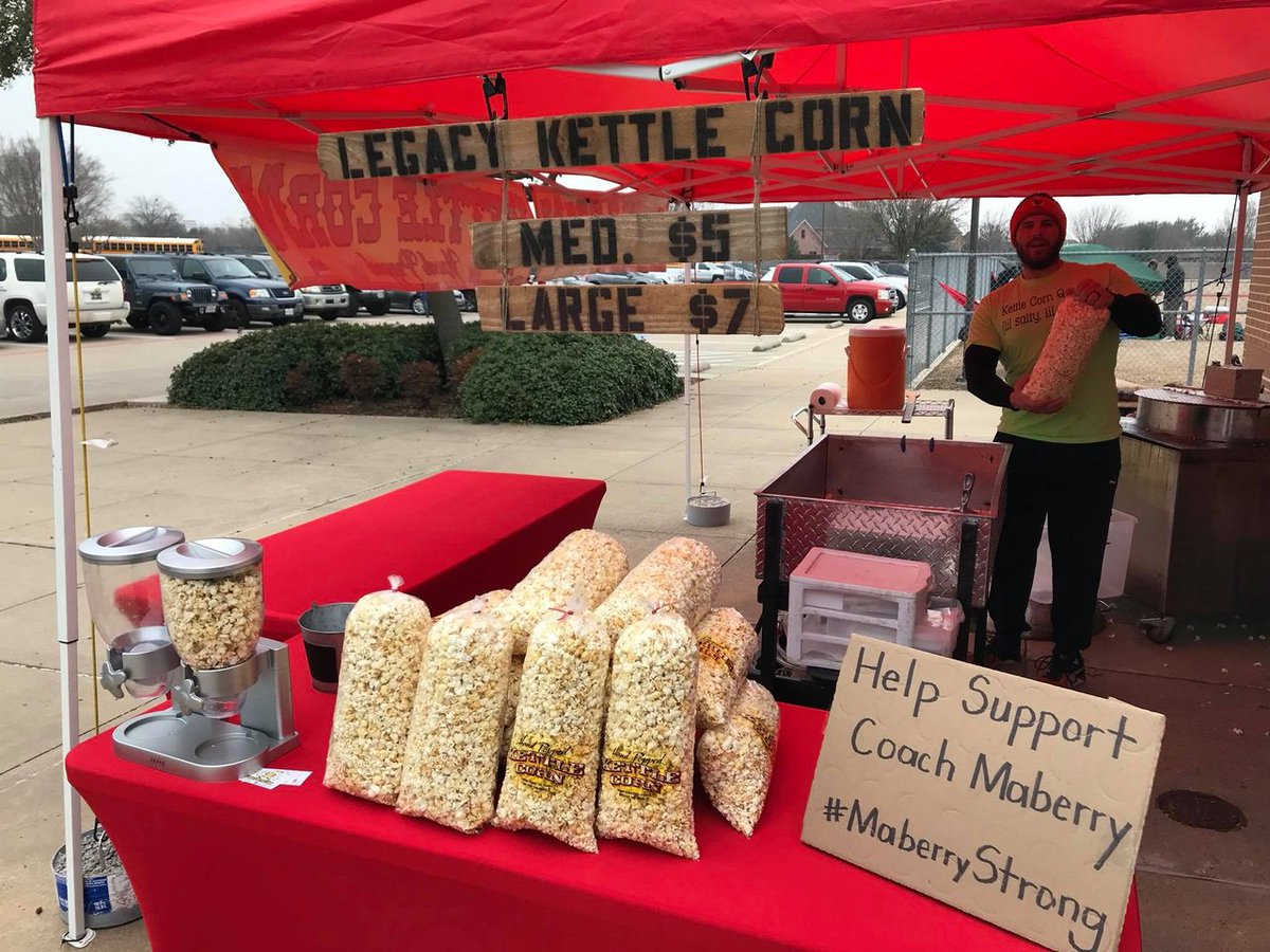 integritysgift's tweet photo. Pop by @LegacyKettle as they support Mansfield High School football coach Daniel Maberry in his fight against Non-Hodgkins Lymphoma. https://t.co/UUO8AOTvbd