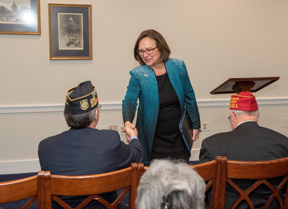 SenatorFischer's tweet photo. Always wonderful to meet with representatives of the Nebraska  @AmericanLegion . Thank you for your service and for your advocacy on behalf of all veterans. #NEvets #Service #USA https://t.co/LkZ8qCvPIJ