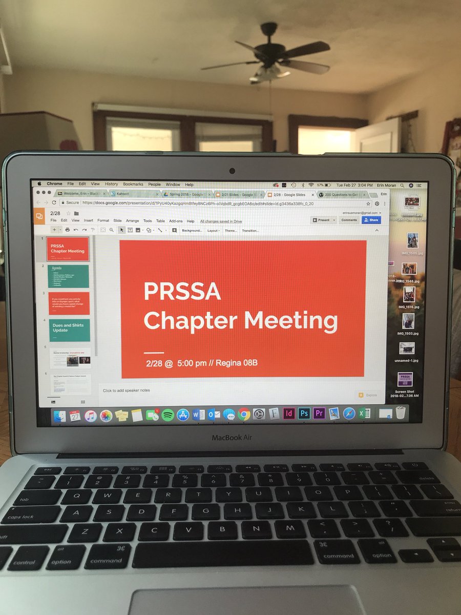 EdgewoodPRSSA's tweet photo. Our next meeting is tomorrow night! Bring a computer if you have one! Heard a rumor we’ll be playing Kahoot ... bring your A-game to win prizes 😀👍🏼👀 https://t.co/rAvjwOlPAr