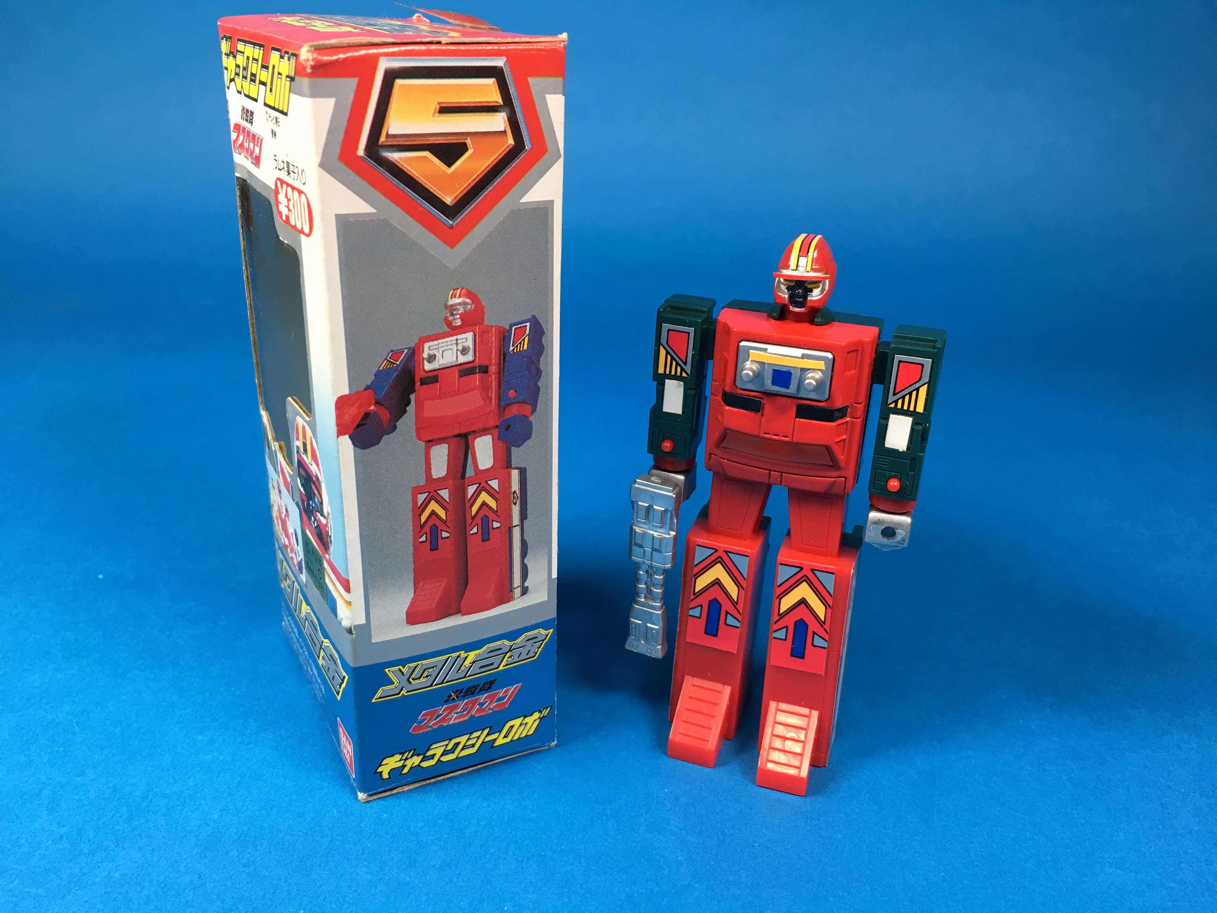 バンダイ メタル合金 ギャラクシーロボ メタル合金 光戦隊マスクマン