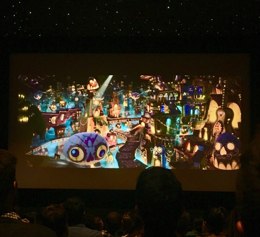 NickAnimation's tweet photo. “Let’s get as close as we can to the ‘Art of’ books with the actual finished film. We didn’t have a lot of time, we didn’t have a lot of money but we had tons of heart.” -@mexopolis 🎨♥️ #TheBookofLife #NickTalks #InsideNick https://t.co/kFXSFYwugn