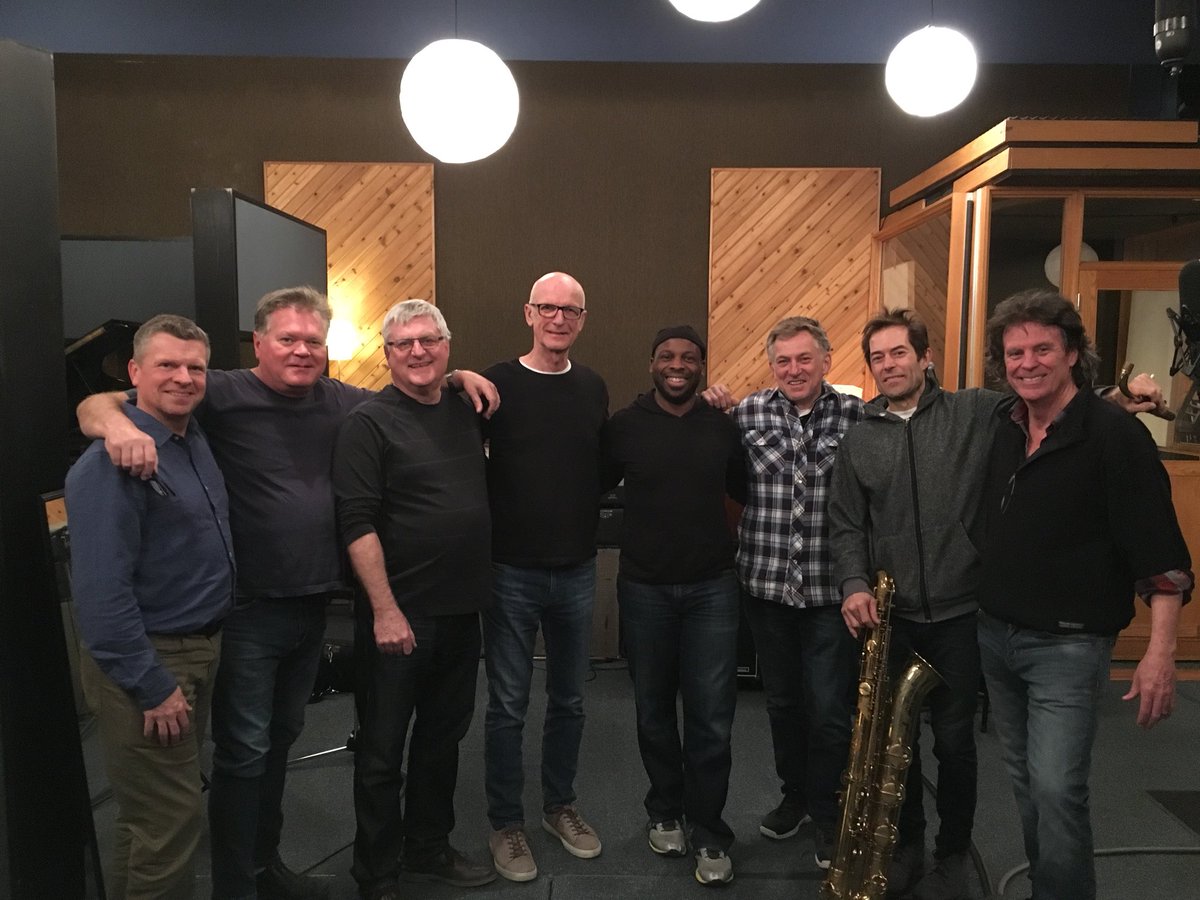 TheKimMitchell's tweet image. Just finished with these badass cats on a new song ... Vibed horn section !! Thanks guys !! Sounded great !!!