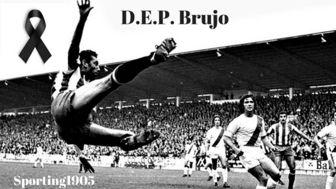 sporting1905's tweet photo. El Sporting nunca te olvidará, Brujo. DEP https://t.co/XhA4s1wzCs