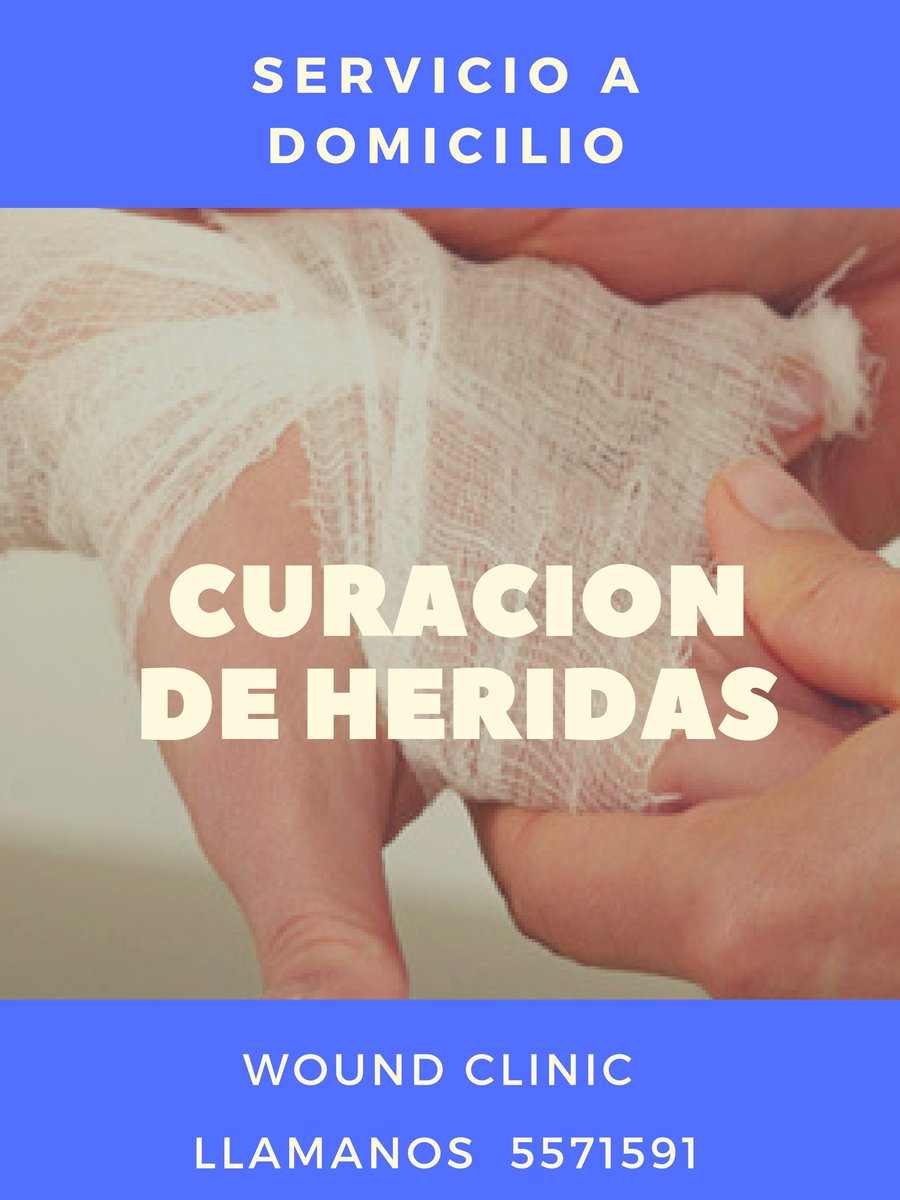 WoundClinic's tweet photo. Curacion de heridas en Atención Domiciliaria #woundclinic https://t.co/fcOZ33ZuYN