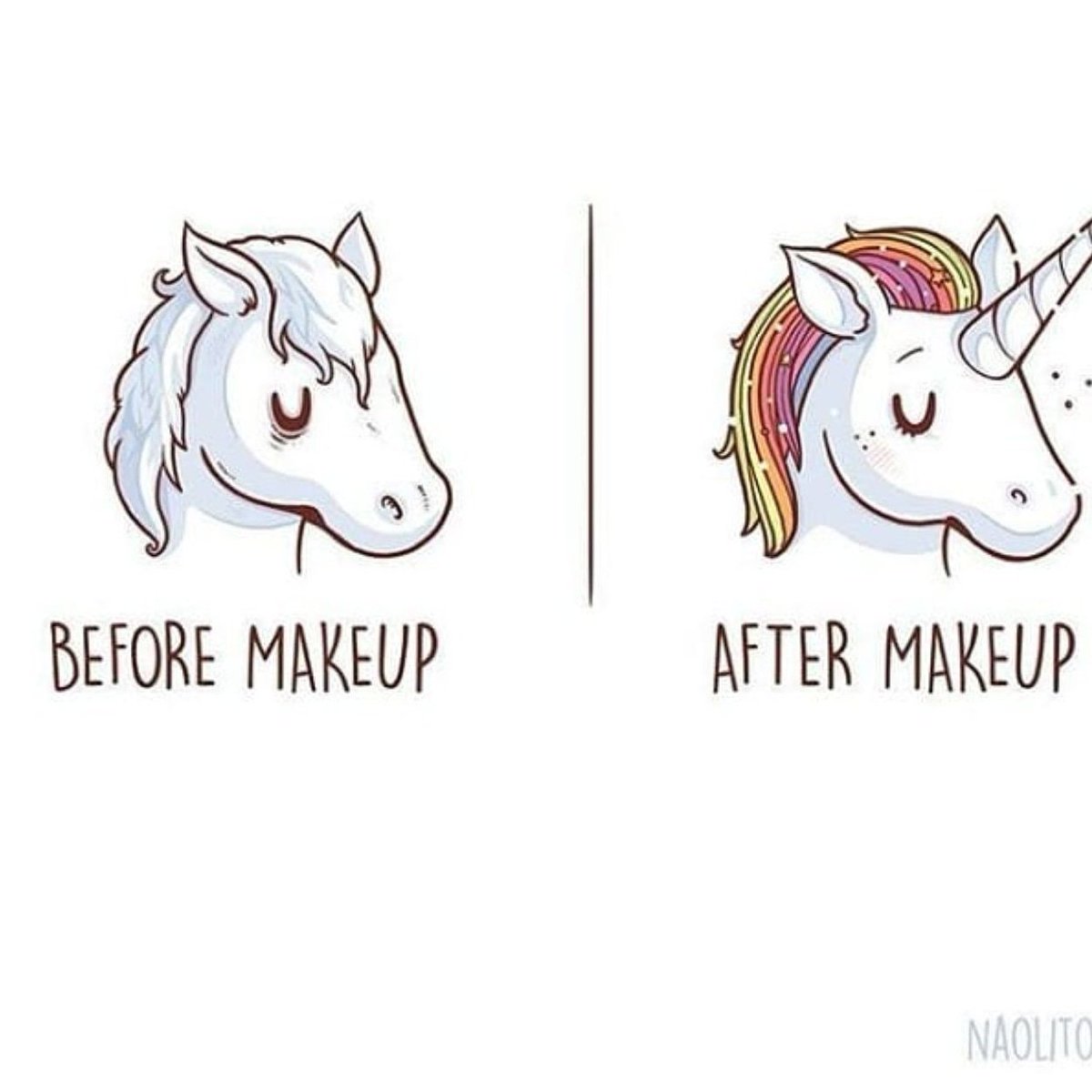 AndreaMiniDea's tweet photo. #makeup #unicorns https://t.co/i5ExtyIXZa