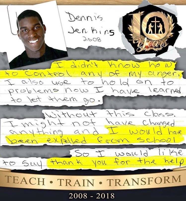 theyunion's tweet photo. Here’s a letter our founder, @mrjasonowilson, found from one of his first recruits of @cave313. Never give up on our youth! #TeachTrainTransform #TransformationTuesday https://t.co/UrcvBCWgk0