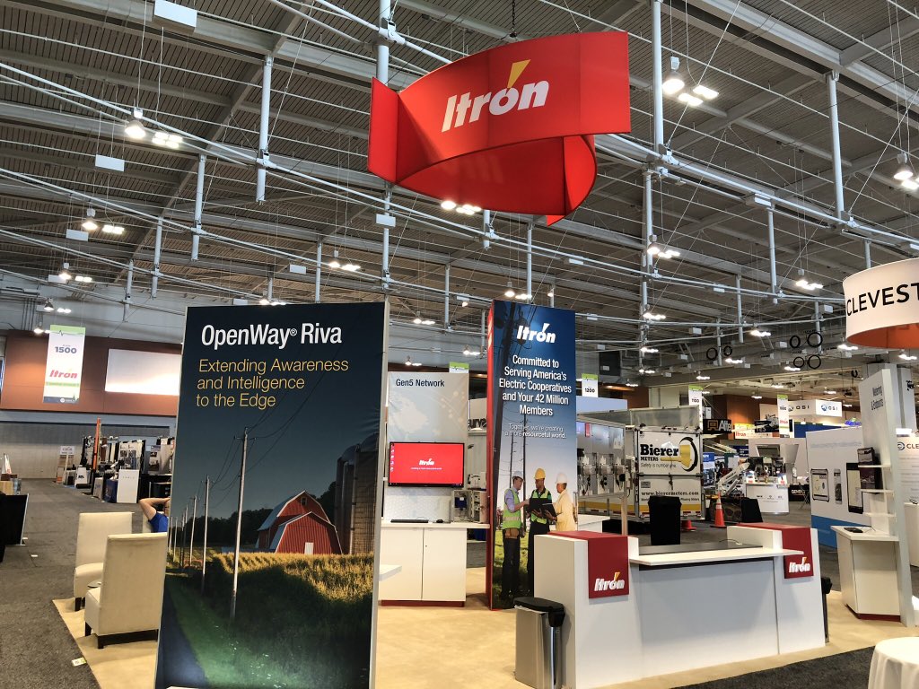 ItronInc's tweet photo. Don’t miss is in booth 1429 at #TechAdvantage! #techadvantage2018 @TechAdvantage1 https://t.co/3B8VCoWTgK
