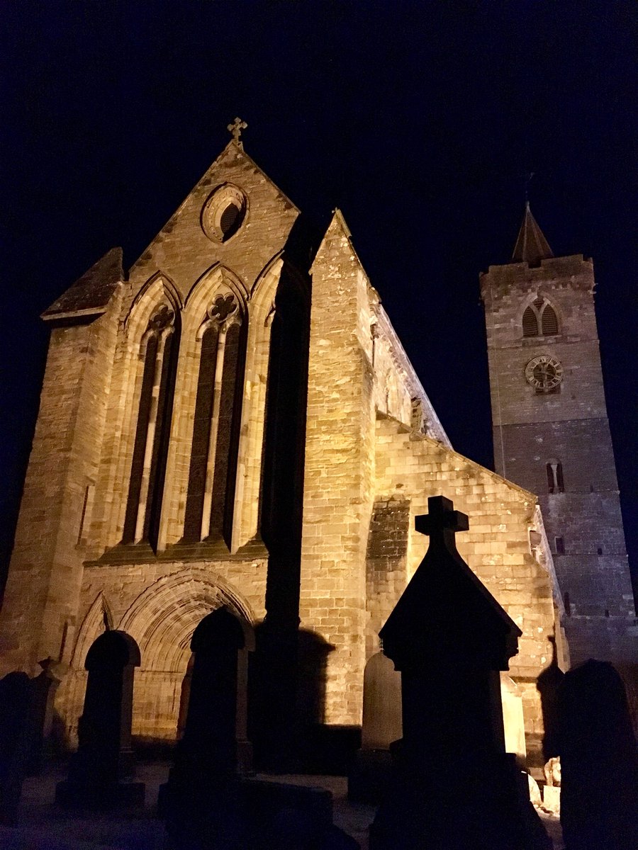 kjtowner68's tweet image. Walked past the cathedral after running a module 1 study group for Beekeepers. This is what it looked like. #dunblane #34of365