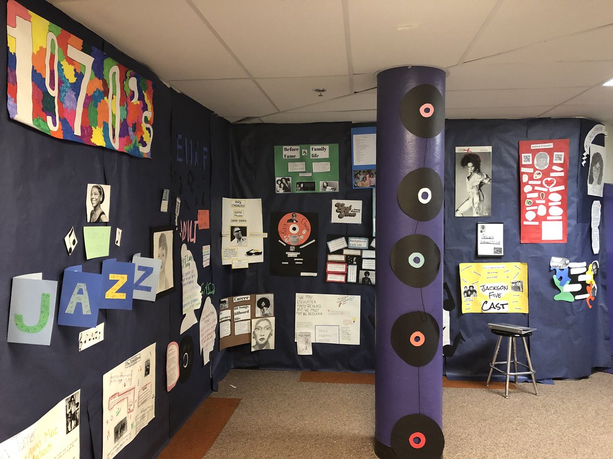 SilverSteamTeam's tweet photo. Our students’ Black History research. So proud of their passionate work! @newsfromNEMS https://t.co/fWCk8SW9Gx