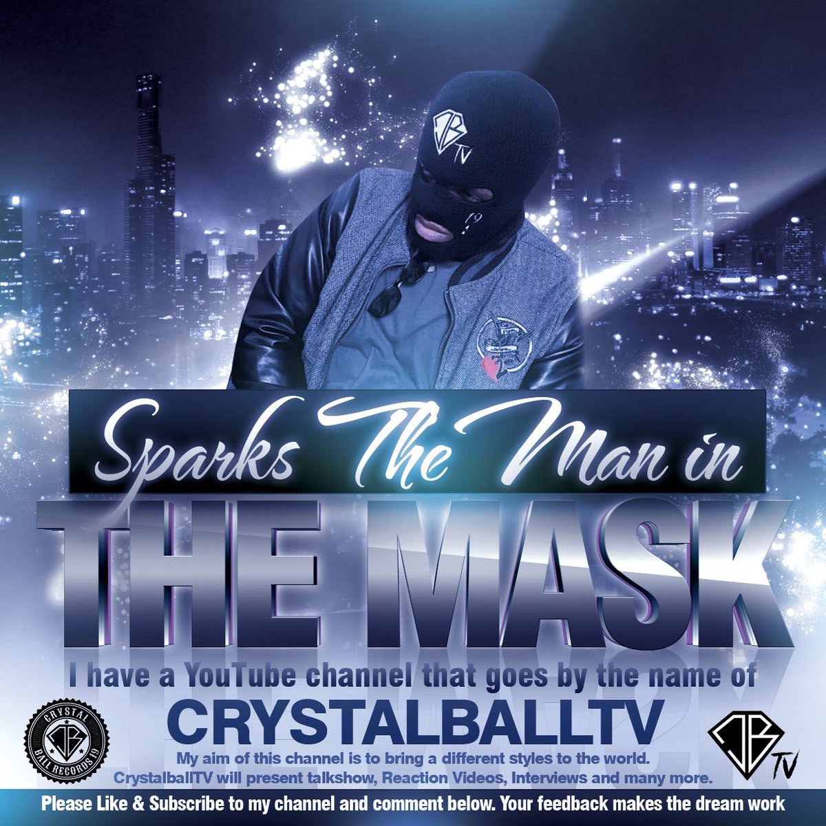 CEO_Yardy's tweet photo. Sparks the man in The Mask crystalballtv 🎬🎥🖥 #podcast #blackentertainment #reactions #funnyVines #pranks #Socialexperiment #urbanmusic #freestyles #oneonone #Q&amp;A’s #unboxing #challenges #publicspeaker https://t.co/tVViCKSsk5