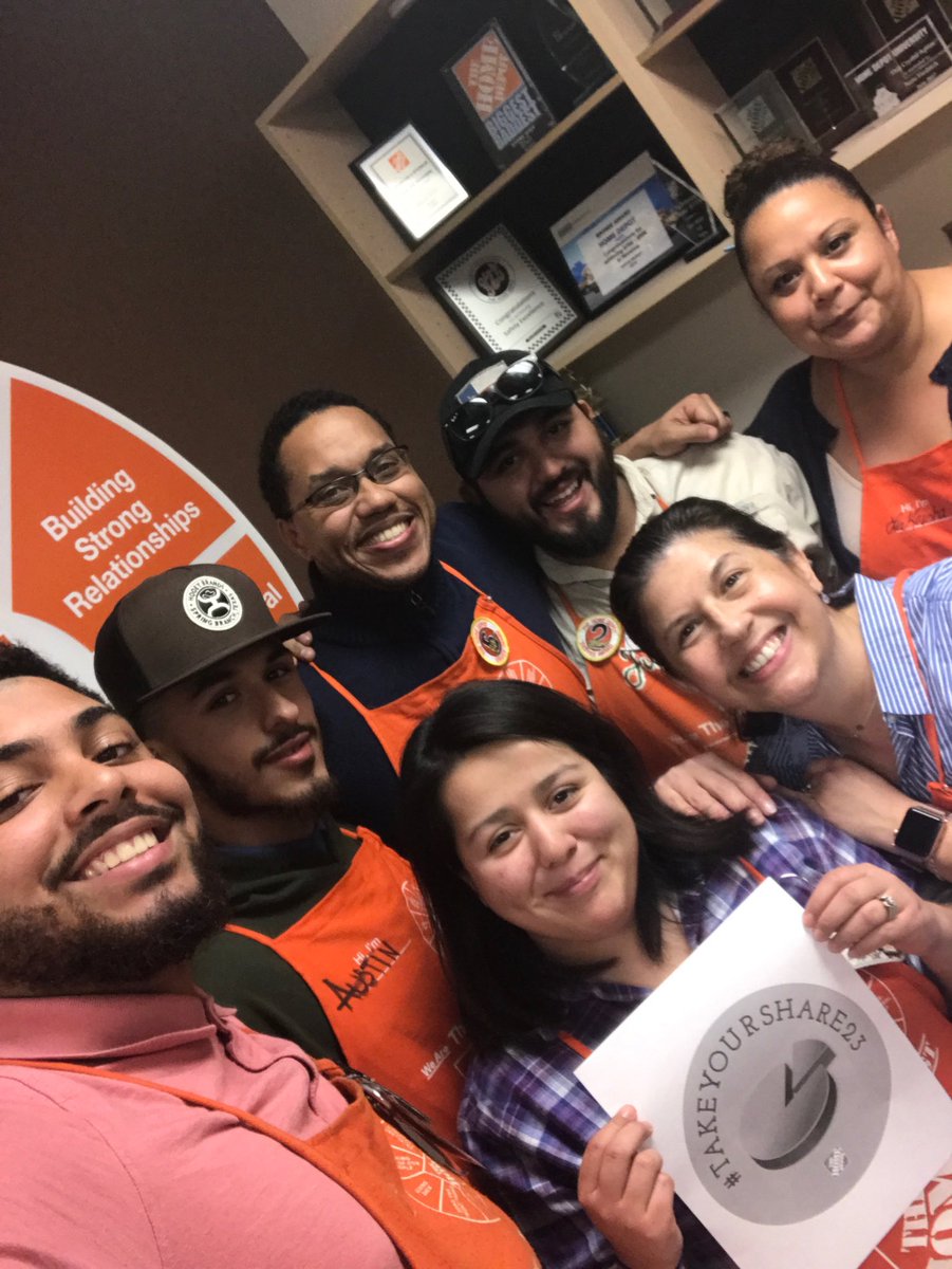Monica Sarfaty (@msarfaty_hd) on Twitter photo Team #8454 in KYLE, TX is ready to #TakeYoureShare23 their share and beat the stores in their district. What a fantastic team, so receptive and eager to learn. <a href="/joshrodgersHD/">Josh Rodgers</a> #gulf Team #8454 in KYLE, TX is ready to #TakeYoureShare23 their share and beat the stores in their district. What a fantastic team, so receptive and eager to learn. <a href="/joshrodgersHD/">Josh Rodgers</a> #gulf