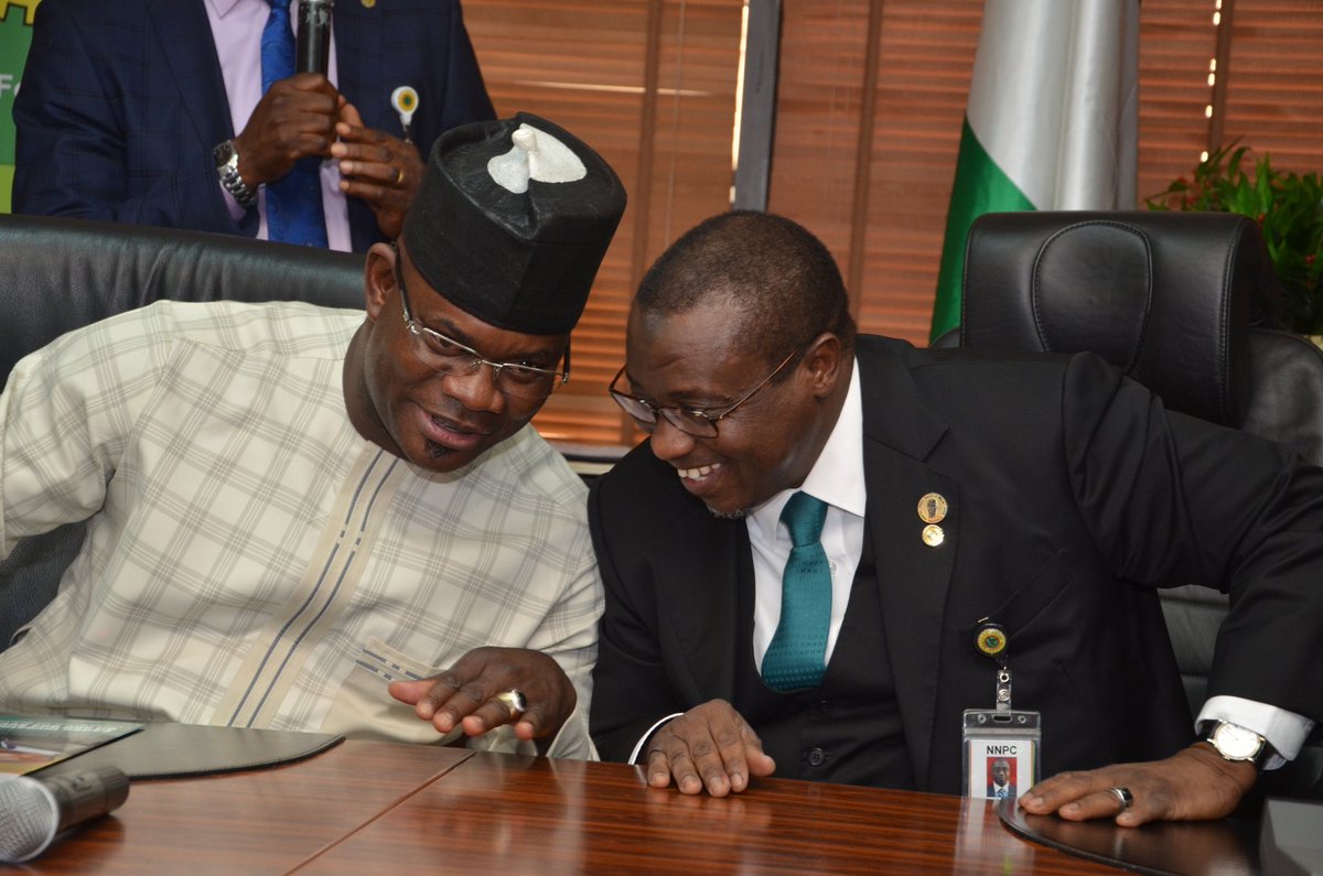 nnpclimited's tweet photo. PRESS RELEASE: @NNPCgroup, Kogi to Produce 84 Million Litres of Bio-fuel...Sign MoU on Fuel-Ethanol Project to Create 2 Million Jobs https://t.co/TKHL6OBTkU

@DrMKBaru @LugardHouse @GbengaGOLD https://t.co/k5oS0JtNX6