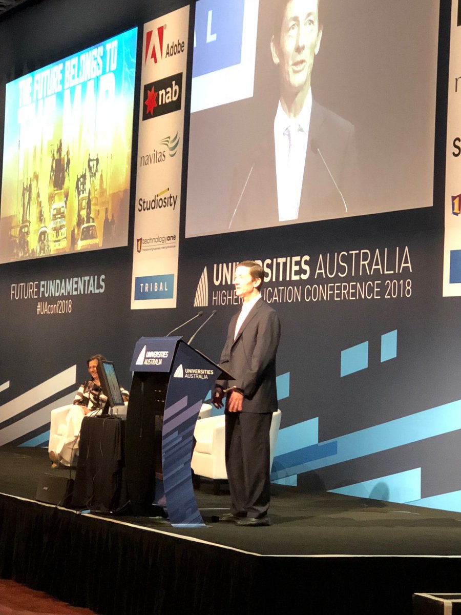 Bruce Reed speaking most insightfully at #UAconf2018