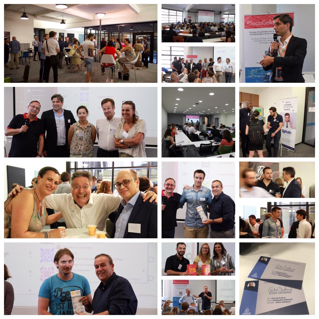StylisteEntrepr's tweet photo. Le @SocialSellingF débarquement à @ClermontFd le 15 mai prochain on recherche des #dirigeants #DRH #marketing #Commercial plus d’info ici https://t.co/2WfMaPAmJV code promo « Cédric » Pour plus d’infos contactez moi ou @laeticiaraynaud https://t.co/2CvOXat7B9