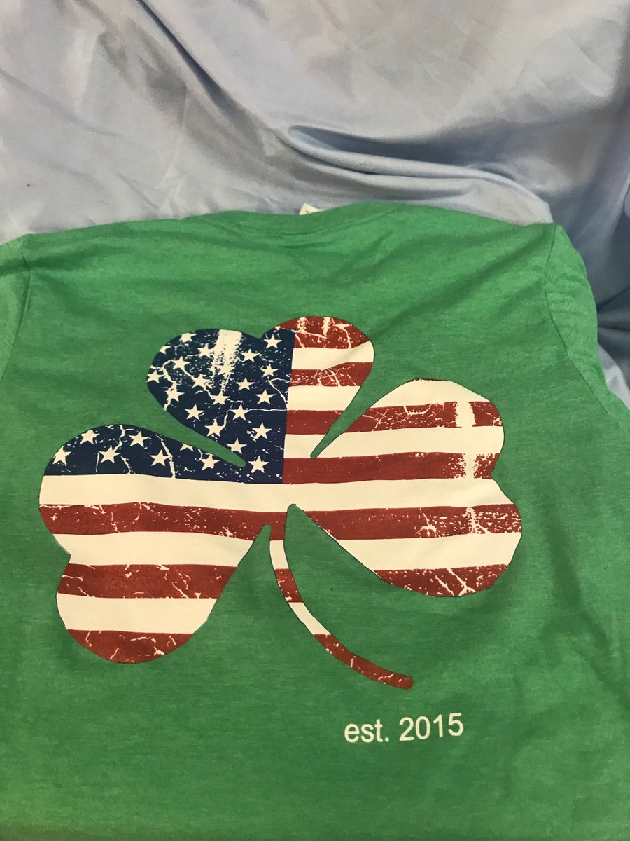 jeffpotvin1's tweet photo. Here is our new St Patrick's Day shirt for  Scores! https://t.co/2peWlV1Uth