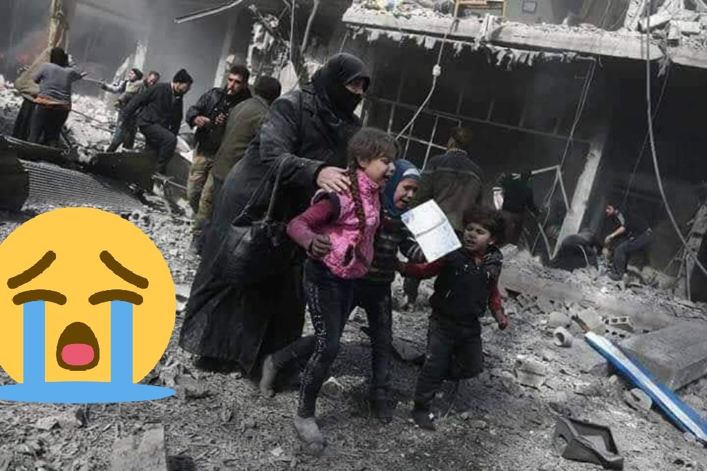 FARMAN44158283's tweet photo. Evil adults ; so called leaders of today, who are obsessed with power and significance are failing the Children everywhere. Our hearts bleed again, this time it’s Syria. Heart breaking images coming out of Syria.
#StopCrueltyInSyria
#syrianchildren
😢😭 https://t.co/ITAFfhvBj7