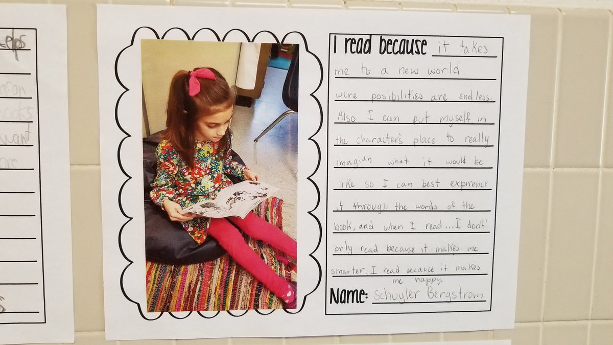 MsSchmidtTGES's tweet photo. @timbergroveES has some 3rd grade readers trying to become leaders! It's more than just reading #ReadAcrossAmerica #leaders #read @saudlin1 @TimberGroveAP https://t.co/SEEX3TMXNL