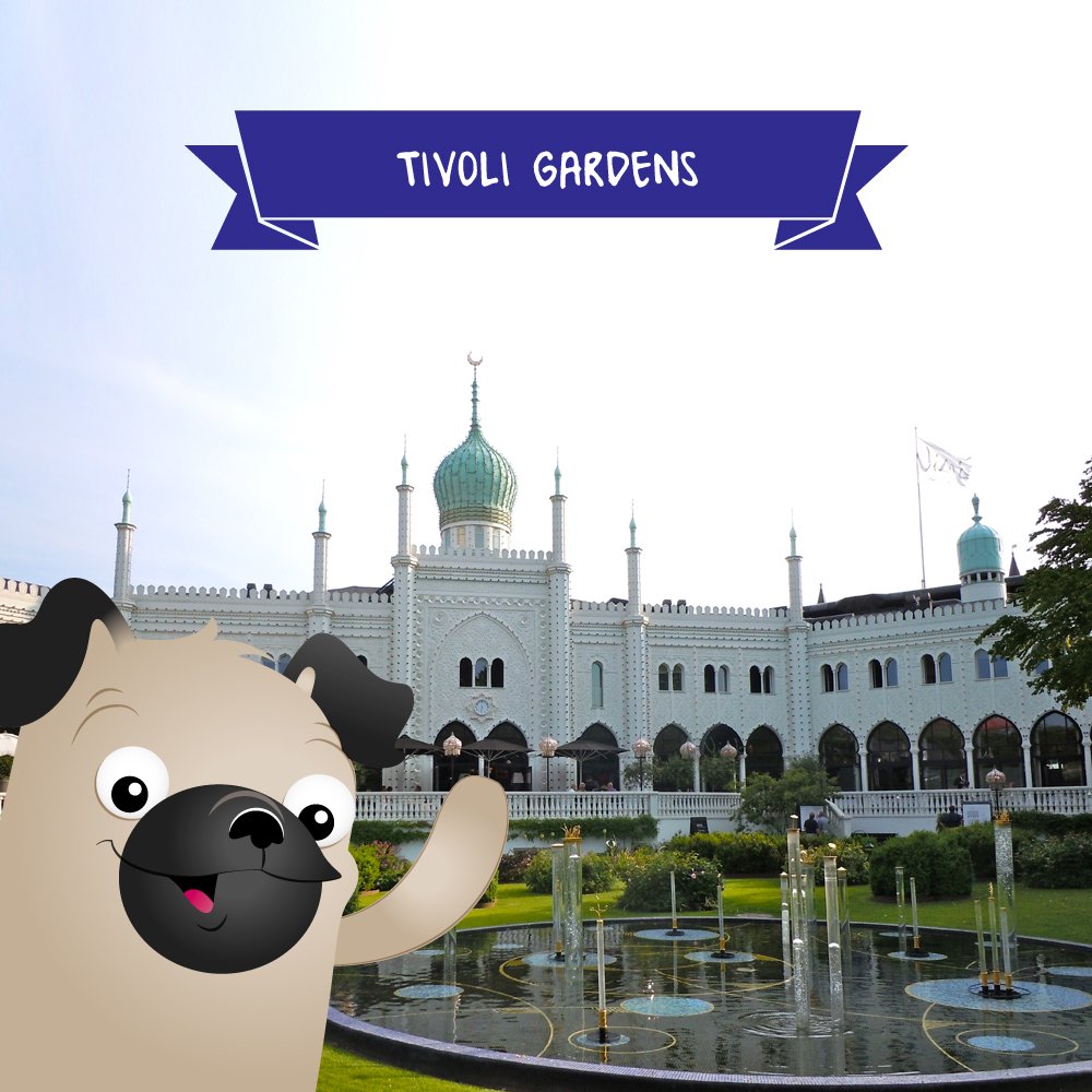 pugwithpassport's tweet photo. At #Tivoli Gardens in #Denmark, you can find an amusement park, a concert hall, an aquarium, and even a theater where the Tivoli Symphony performs. It's the second oldest #amusement park in the world! https://t.co/e8AiZoZuzd